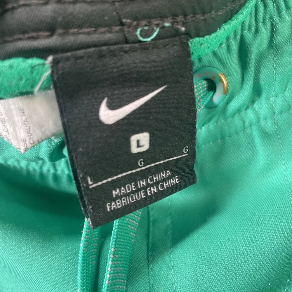 Vintage Nike Swim Trunks Mens‎ Large Teal Green Swoosh Lined 90s Y2K